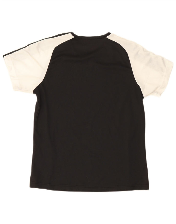 Champion majica kratkih rukava UK 12 Medium Black Colourblock Poliester
