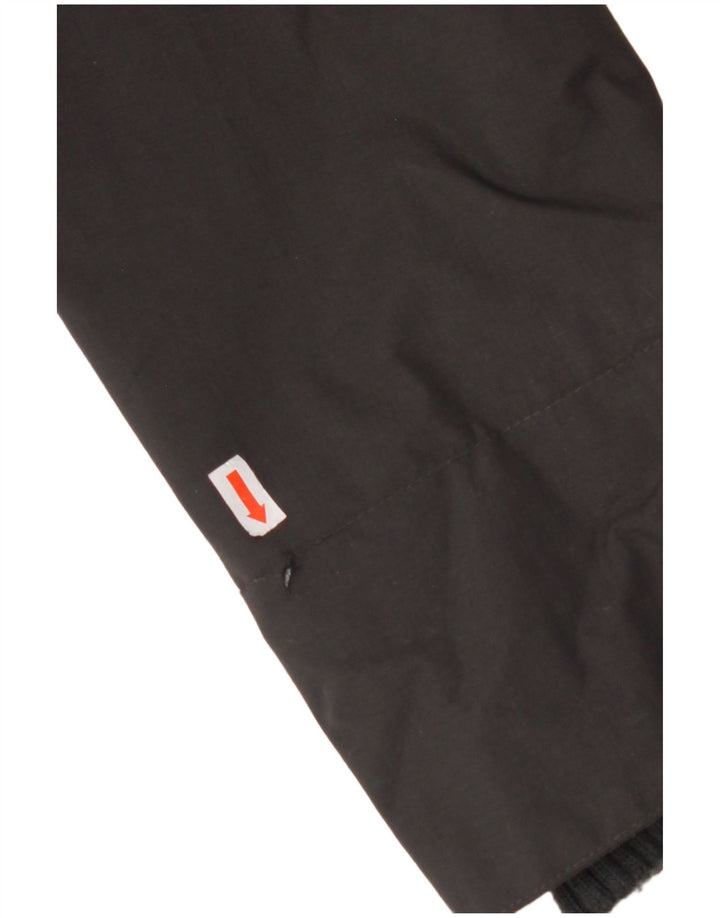 SUPERDRY ženska jakna vjetrovka s kapuljačom UK 18 XL crni najlon