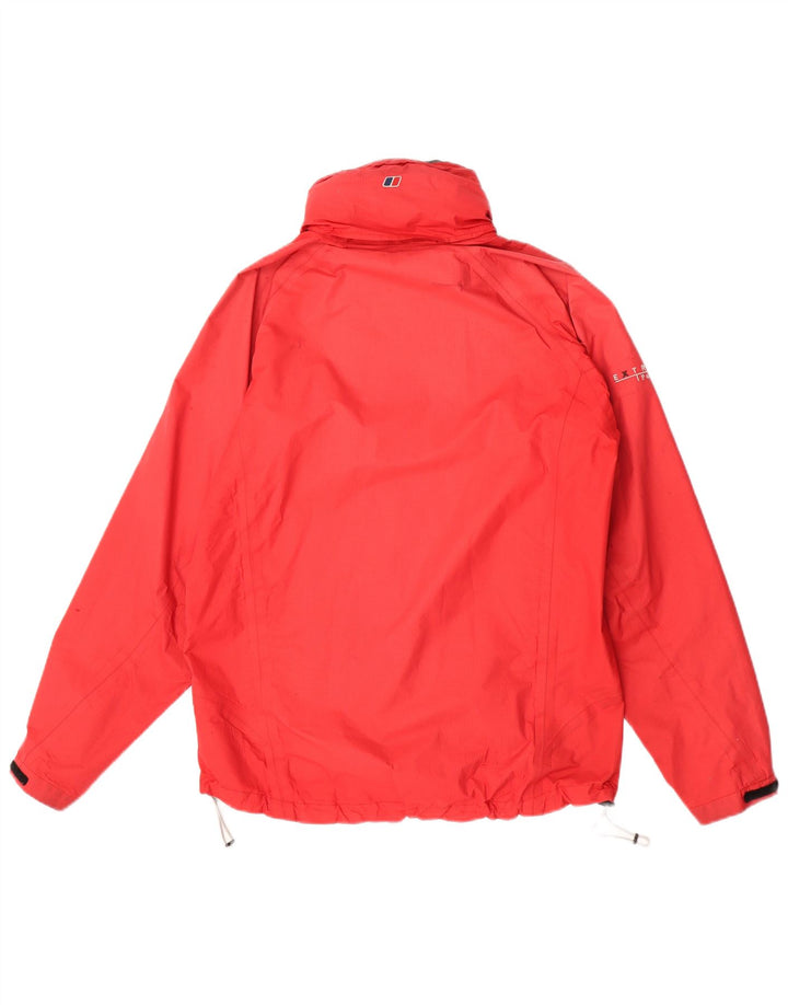 Berghaus muška kišna jakna s kapuljačom UK 38 Srednje crveni najlon