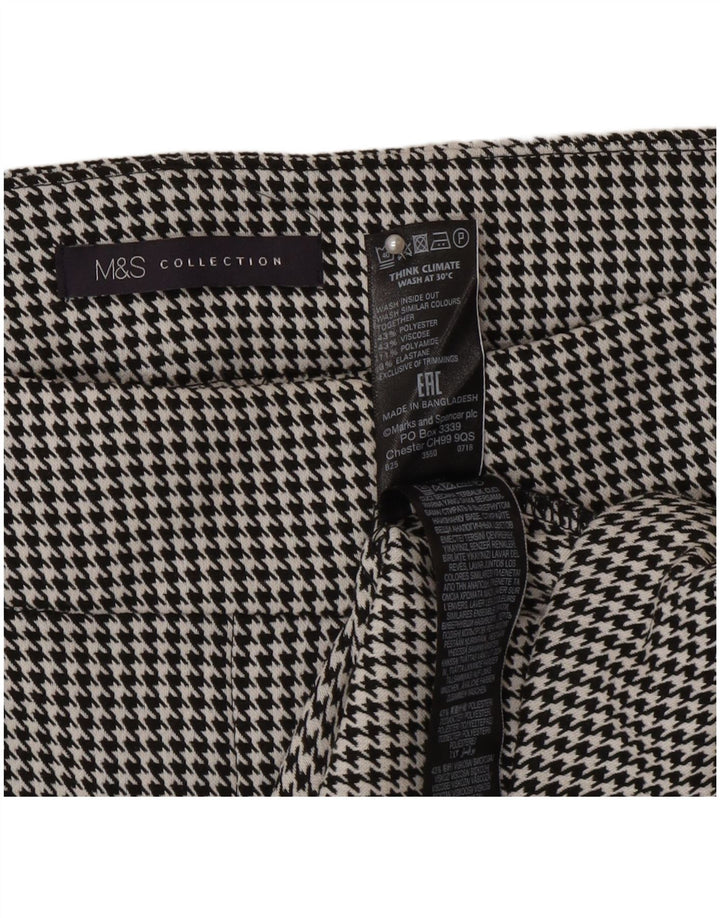 Marks & Spencer ženska pencil suknja UK 16 Large W32 siva houndstooth