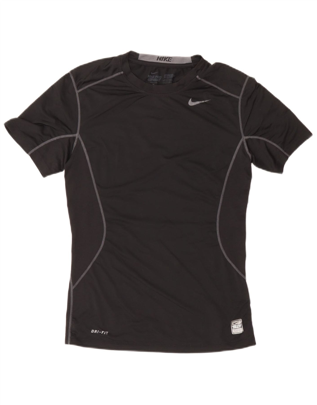 Nike Mens Pro Combat T-Shirt Top Small Black