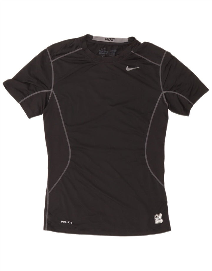 Nike Mens Pro Combat T-Shirt Top Small Black