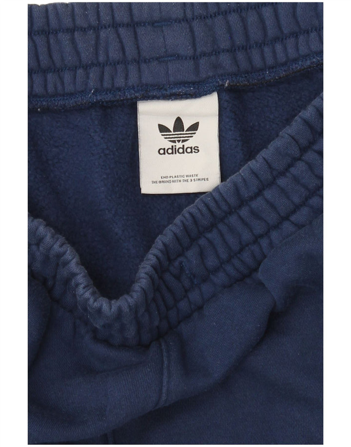 Adidas muške trenirke s grafičkim motivima, srednje tamnoplave hlače