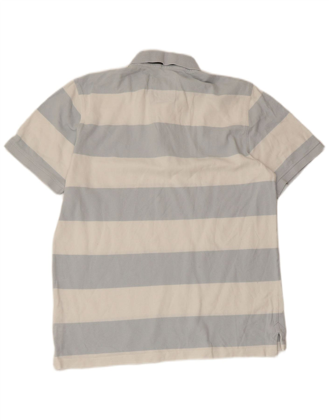 CREW ODJEĆA Muška polo majica s velikim plavim prugama od pamuka