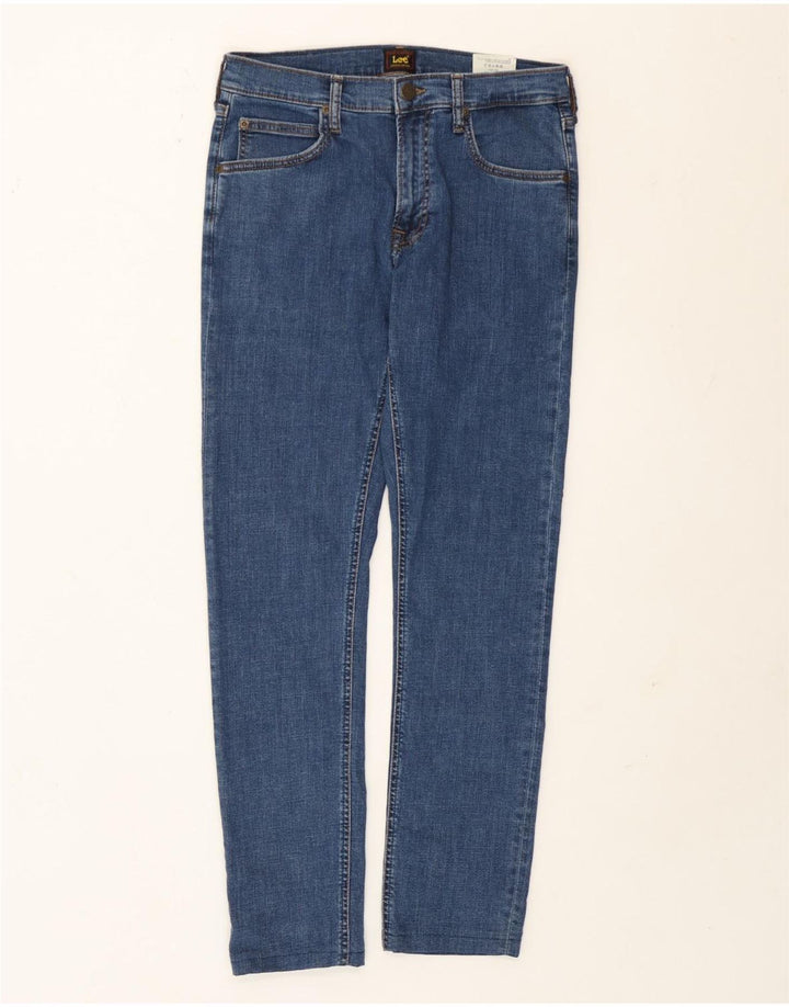 Lee Mens Luke Slim Jeans W29 L29 Plavi pamuk