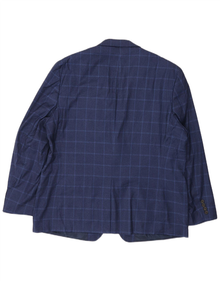 Ralph Lauren muška jakna sa 2 gumba UK 46 2XL tamnoplavi karirani