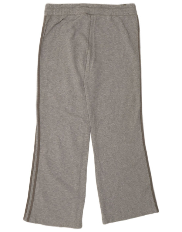 ADIDAS Womens Tracksuit Trousers UK 10 Small  Grey Cotton