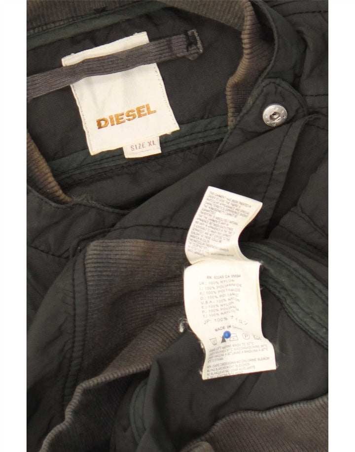 Diesel ženska vojna jakna UK 18 XL crni najlon