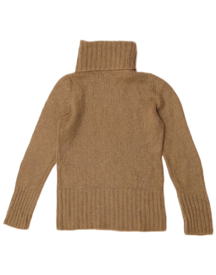 Massimo Dutti ženski pulover s rol izrezom UK 12 srednje bež akril