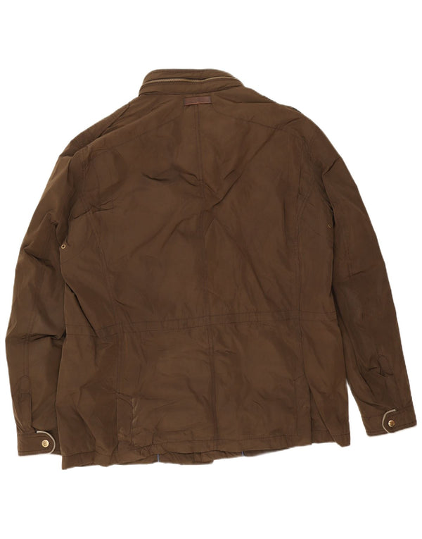 Muška vojna vjetrovka s kapuljačom Massimo Dutti UK 44 2XL smeđa