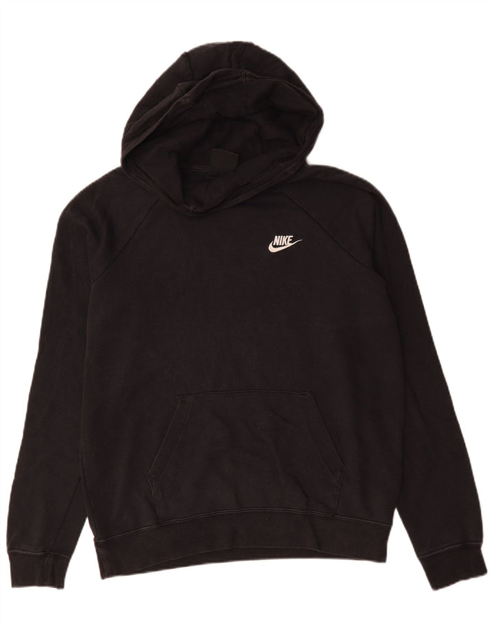 NIKE Muška majica s kapuljačom Srednje crni pamuk