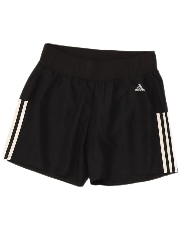 Adidas ženske sportske kratke hlače UK 10 mali crni poliester