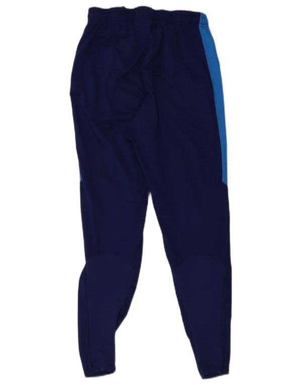 Nike Mens Dri Fit Trenirka Hlače Joggers Small Blue Colourblock