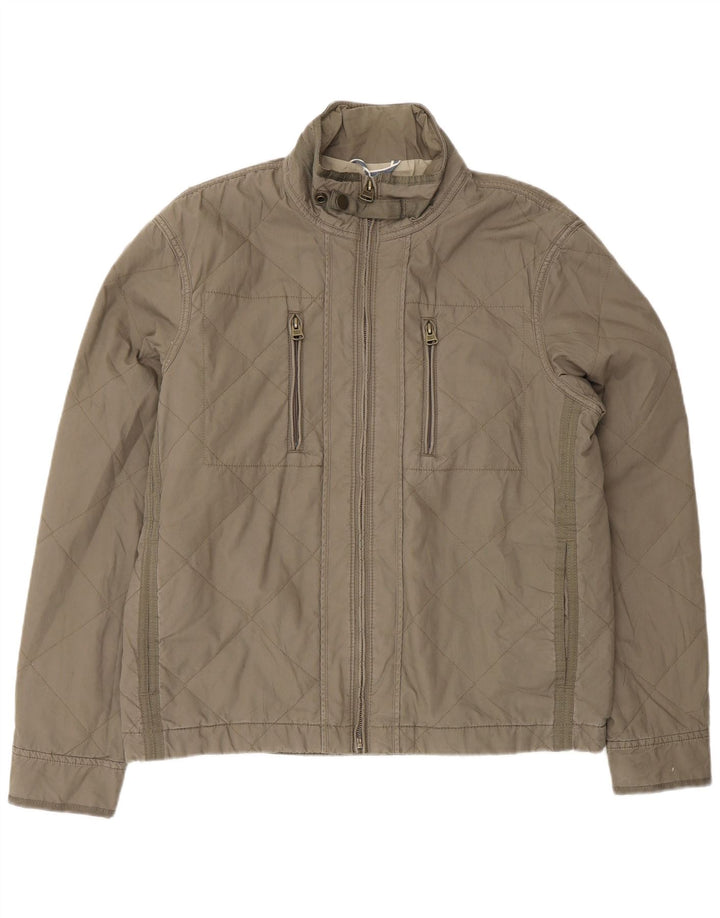 Marks & Spencer muška bomber jakna UK 38, srednji kaki pamuk