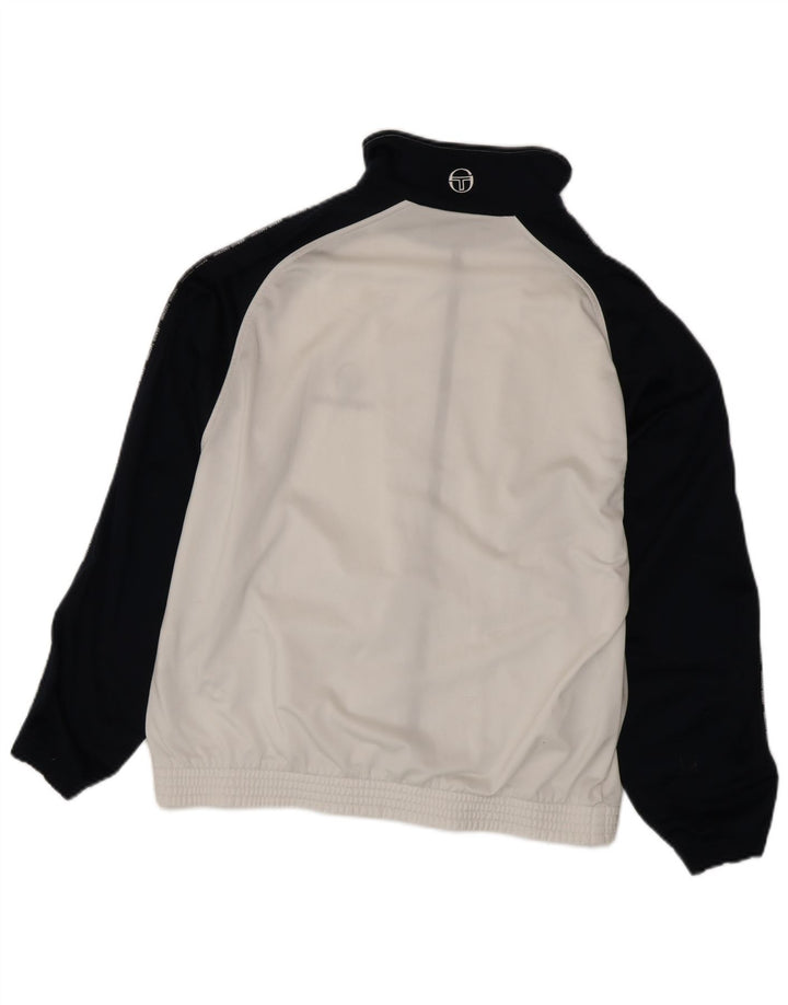 SERGIO TACCHINI Muška gornja jakna trenirke srednje bijele boje