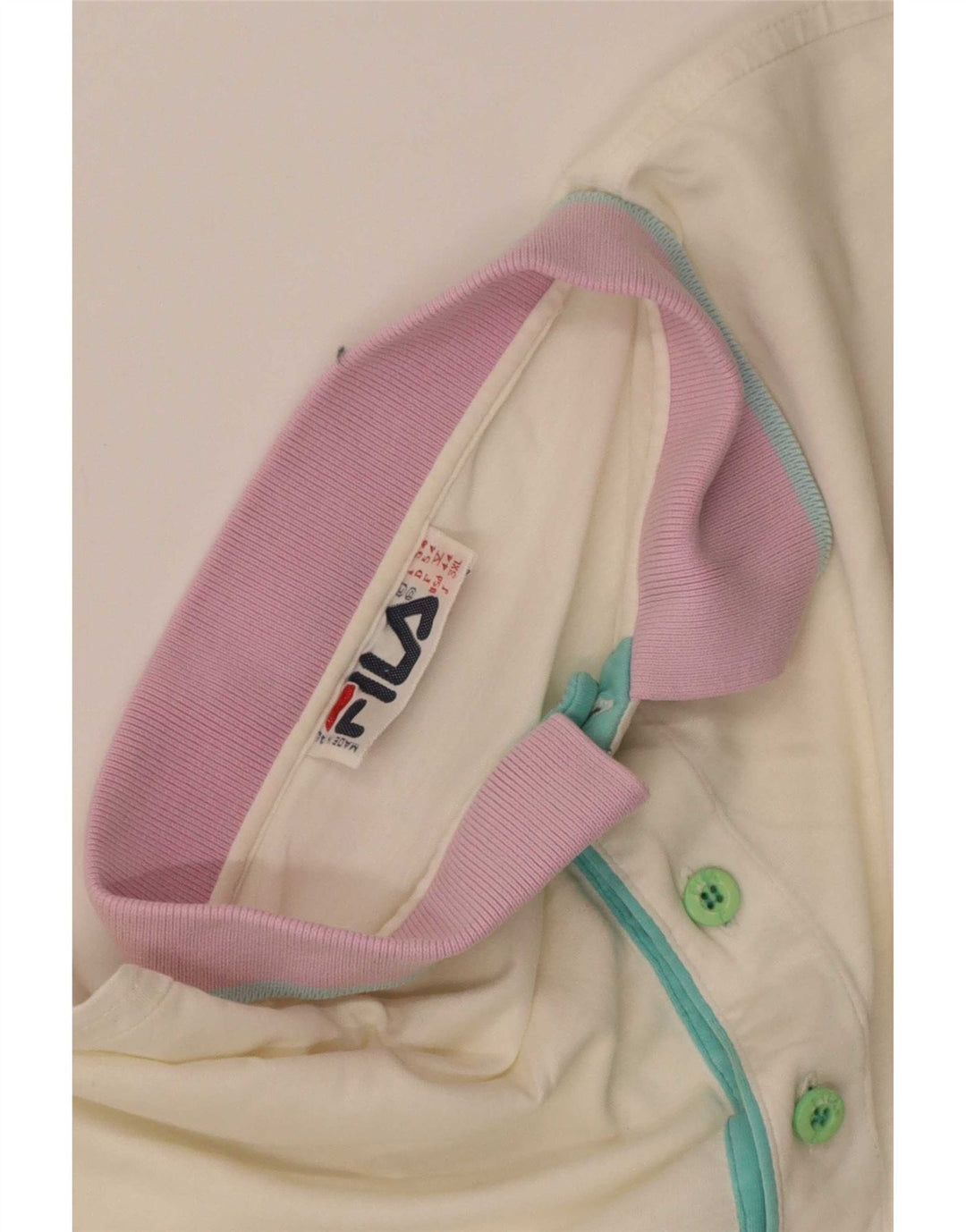 Fila muška polo majica IT 54 XL White Tie Dye