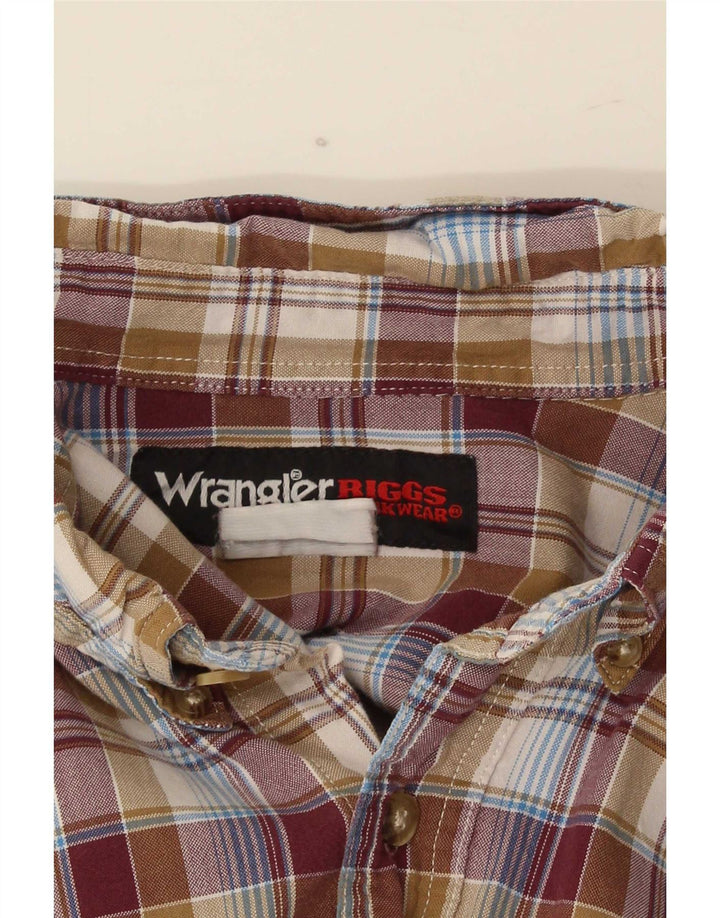 Wrangler muška košulja XL smeđe karirane