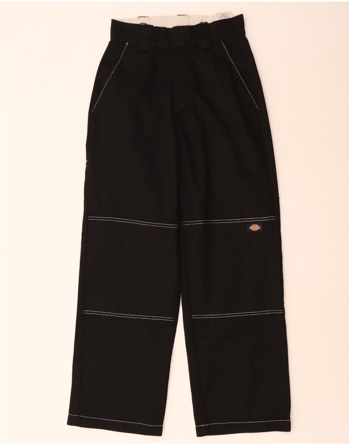 Dickies muške ravne kargo hlače W24 crni poliester