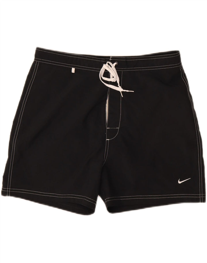 Nike muške kratke hlače za kupanje srednje crne boje od poliestera