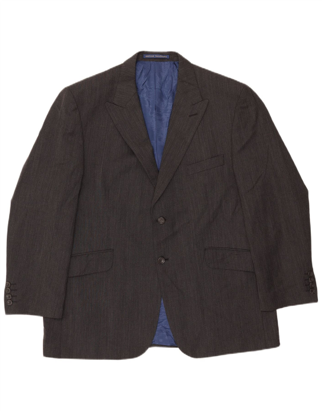 Marks & Spencer muška jakna sa 2 gumba UK 44 2XL siva vuna