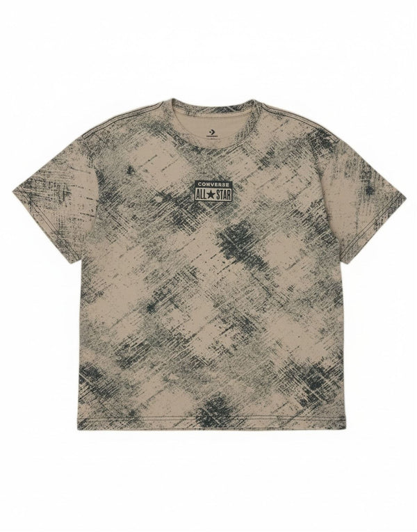 Majica kratkih rukava Converse Boys Graphic T-Shirt, 12-13 Years Large Off White Check