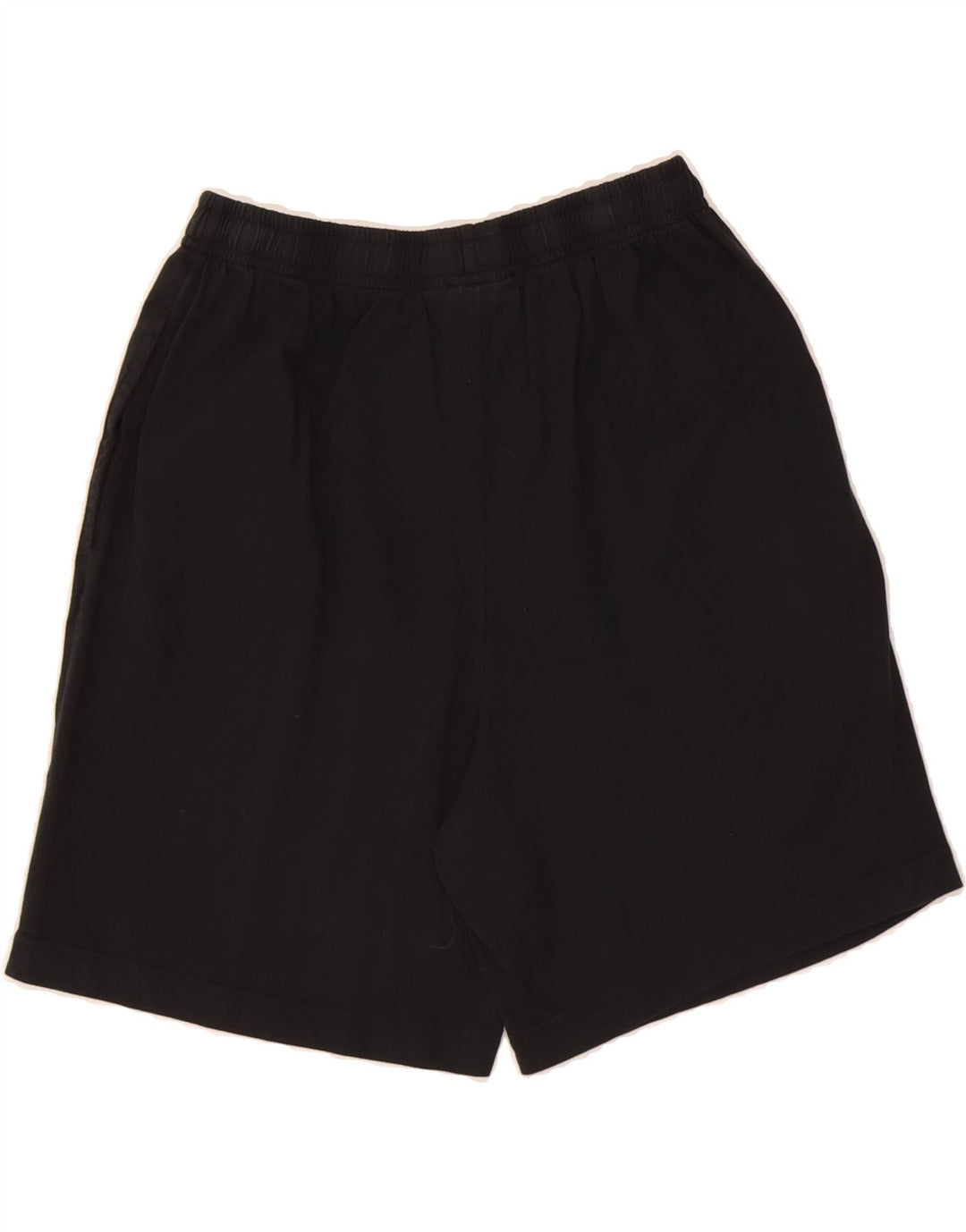 CHAMPION Mens Graphic Sport Shorts Large  Black Vintage Champion and Second-Hand Champion from Messina Hembry 