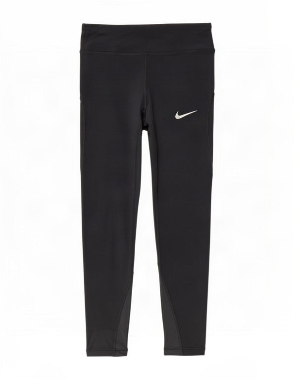 Nike ženske Dri Fit Capri tajice UK 4 XS crne najlonske
