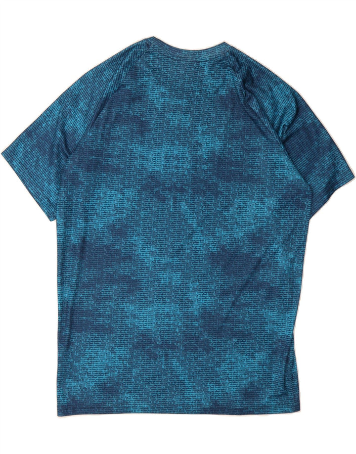NIKE Mens Dri Fit T-Shirt Top Medium Blue Tie Dye Vintage Nike and Second-Hand Nike from Messina Hembry 