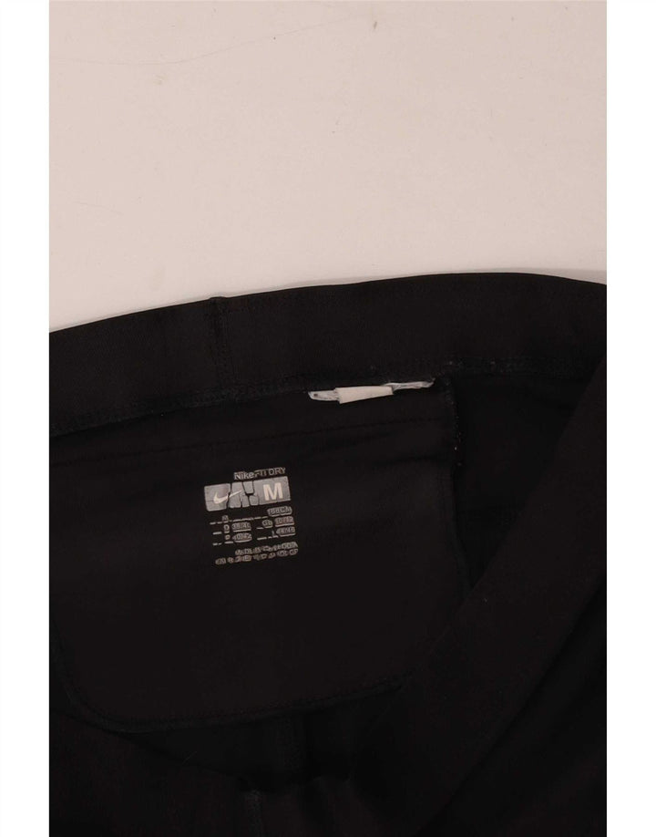 Nike ženske Capri tajice UK 10-12 Srednje crni poliester
