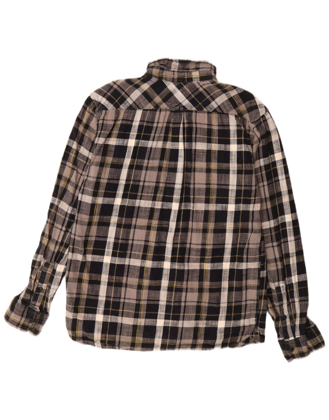 Levi's muška flanelska košulja srednje siva karirana pamuk