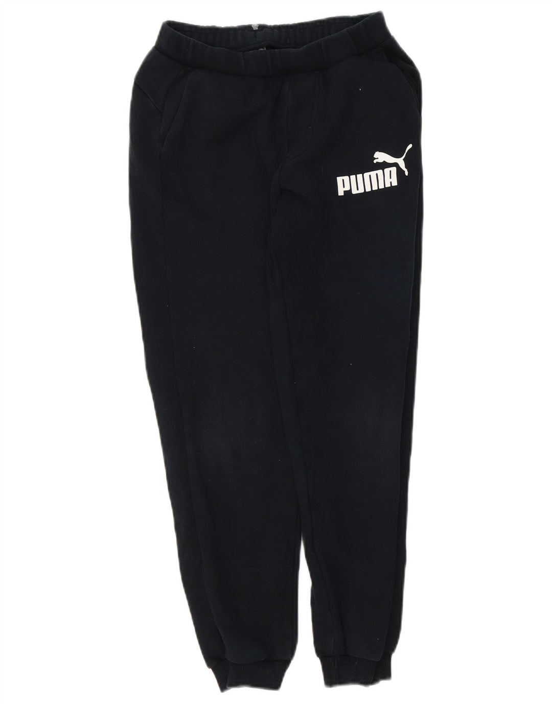 Puma Boys Graphic Trenirka Hlače Joggers 11-12 Years Black