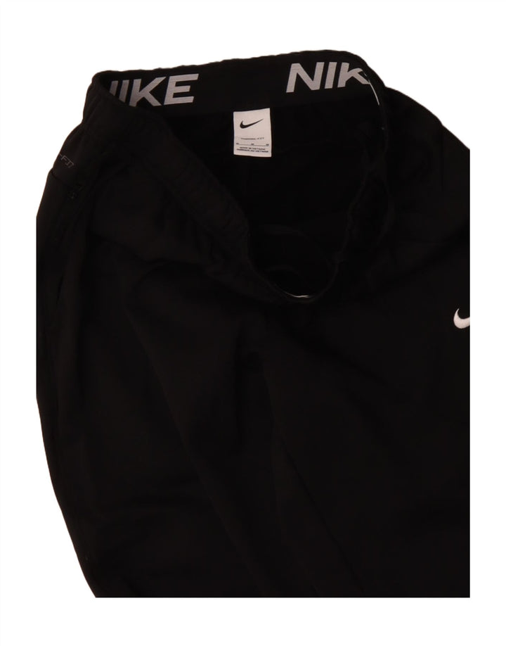 Nike muške trenirke Therma-Fit hlače za trčanje Srednji crni poliester