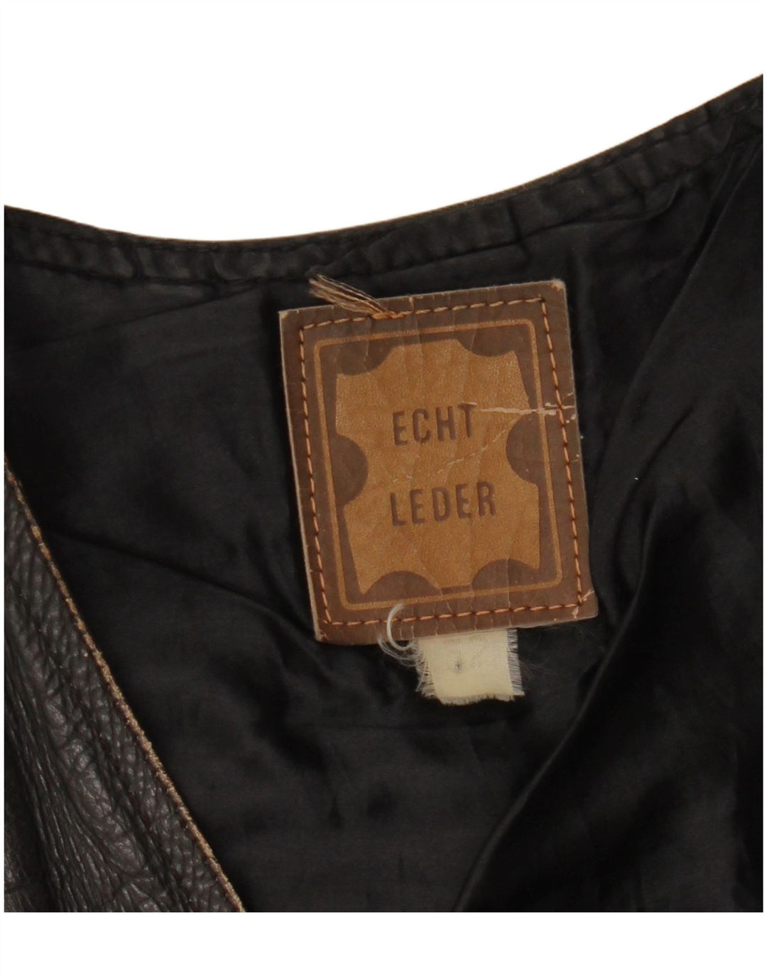 Vintage muška crop kožna jakna IT 52 XL crna koža