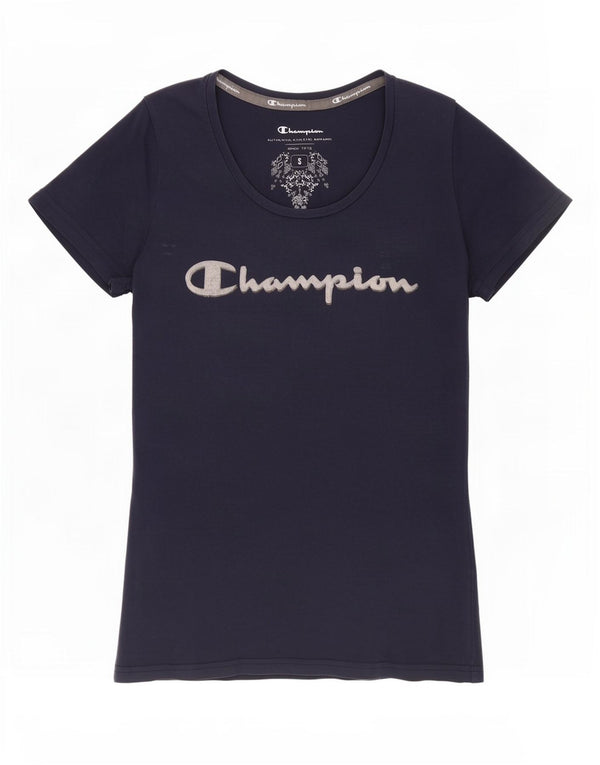 Champion ženska majica kratkih rukava s grafičkim motivima UK 10 Small tamnoplava