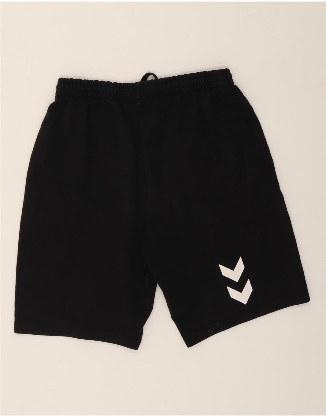 HUMMEL Mens Sport Shorts Large Black Cotton Vintage Hummel and Second-Hand Hummel from Messina Hembry 