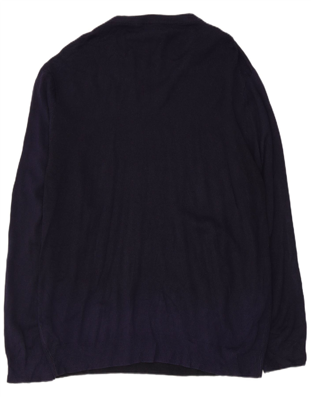 PIERRE CARDIN Muški džemper s V-izrezom 2XL tamnoplavi akril