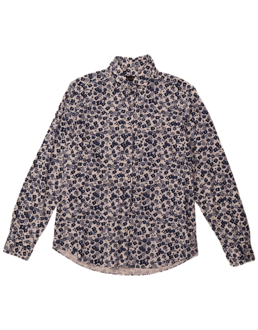 Massimo Dutti muška košulja velika tamnoplava cvjetna