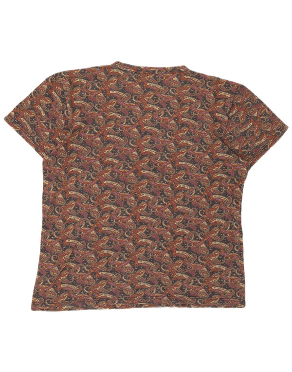 Cerruti 1881 Ženska grafička majica kratkih rukava UK 6 XS Raznobojni paisley