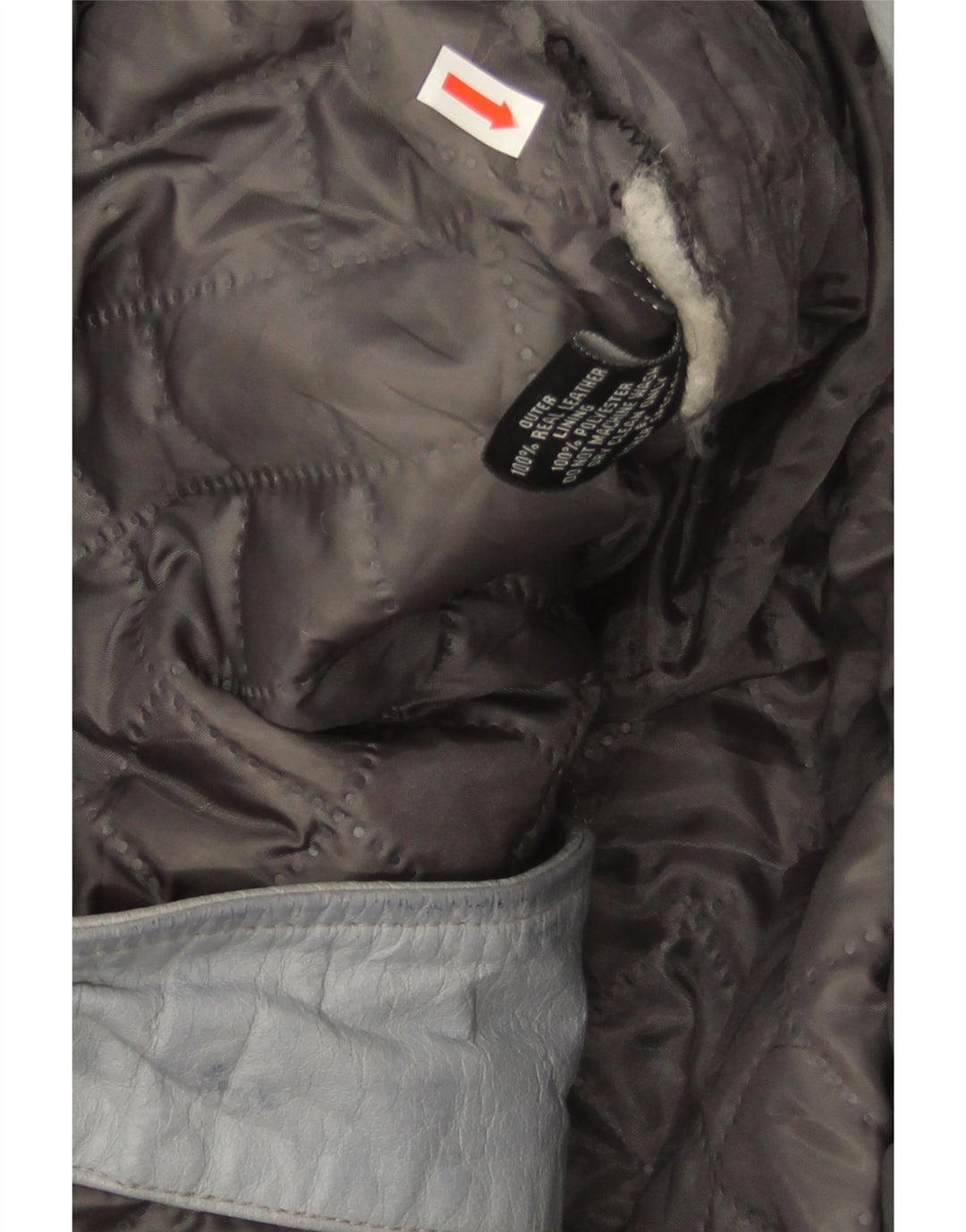 Smart Range ženska kožna biciklistička jakna UK 20 2XL plava koža