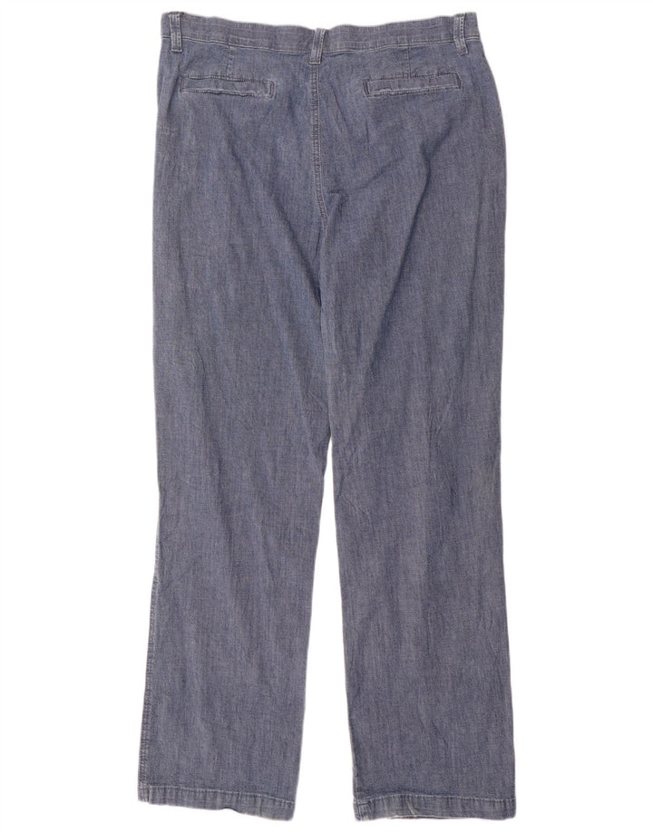 LEE Ženske Riders ležerne hlače visokog struka US 18 2XL W36 L31 Plava