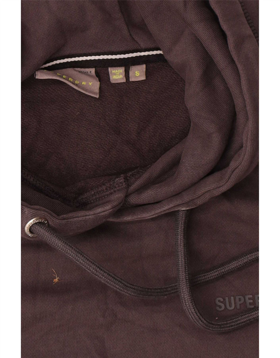 Superdry muški džemper s kapuljačom Mali sivi pamuk