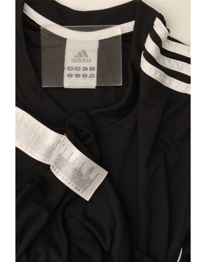 Adidas muška majica Climalite, veliki crni poliester