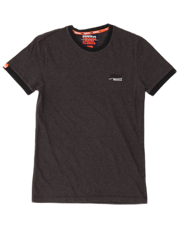 Superdry muška majica kratkih rukava Mali sivi pamuk