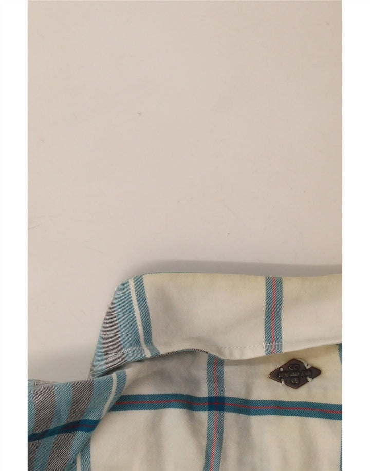 Jack & Jones muška košulja veliki plavi karirani pamuk