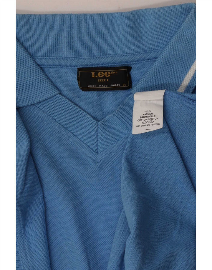 Lee muška polo majica Large Blue Pamuk