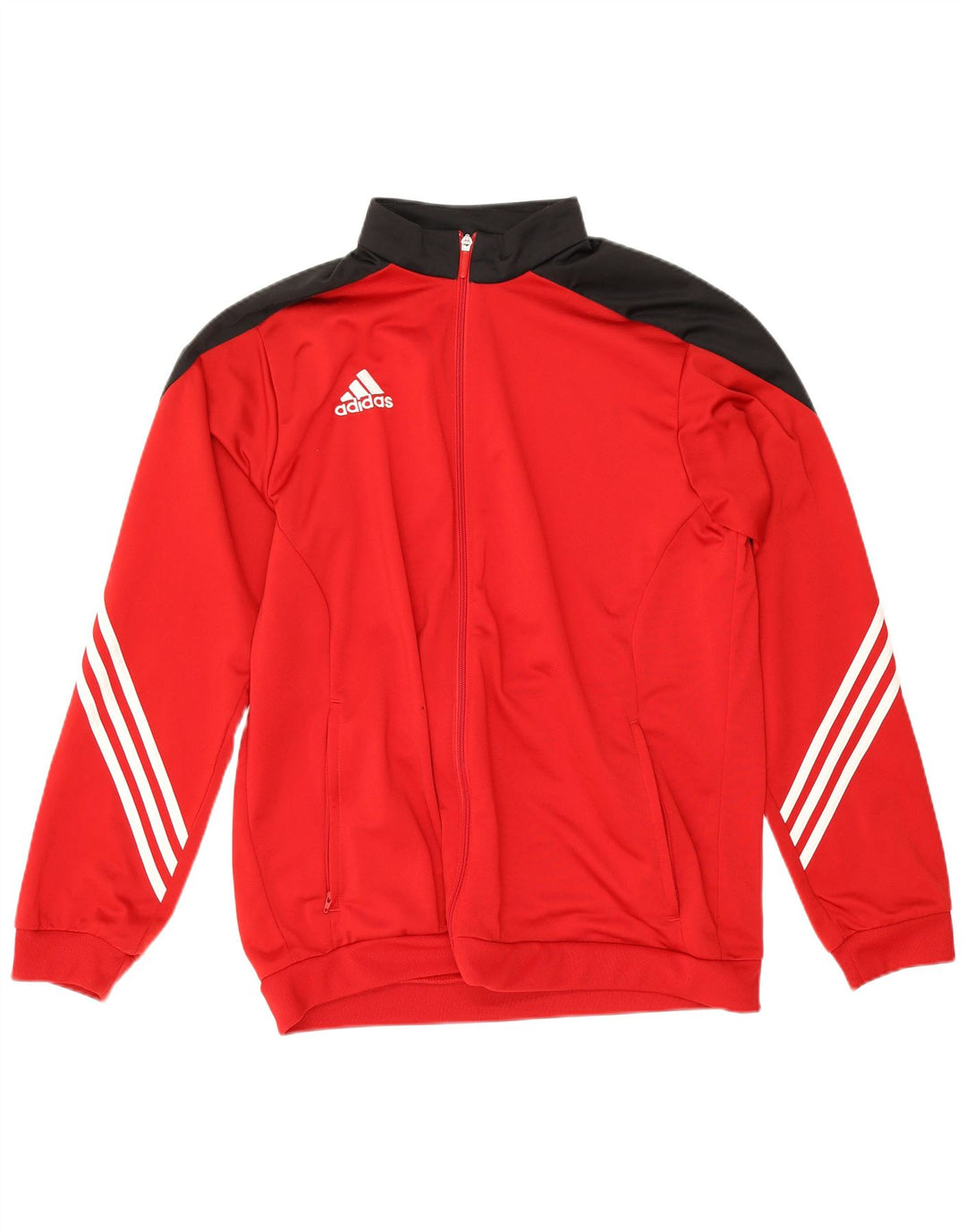 Adidas muška trenirka gornja jakna XL poliester crvene boje