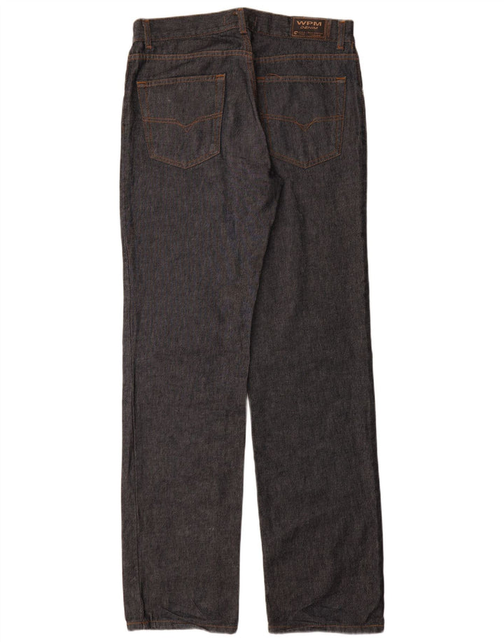 WAMPUM Muške ravne traperice IT 48 srednje W33 L35 tamnoplavi pamuk