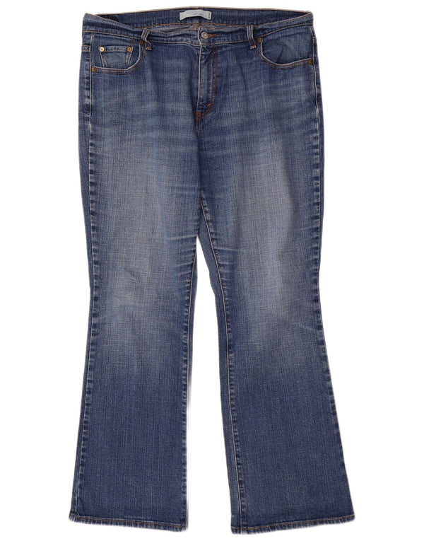 LEVI'S Ženske 515 Bootcut traperice US 16 2XL W36 L31 Plavi pamuk
