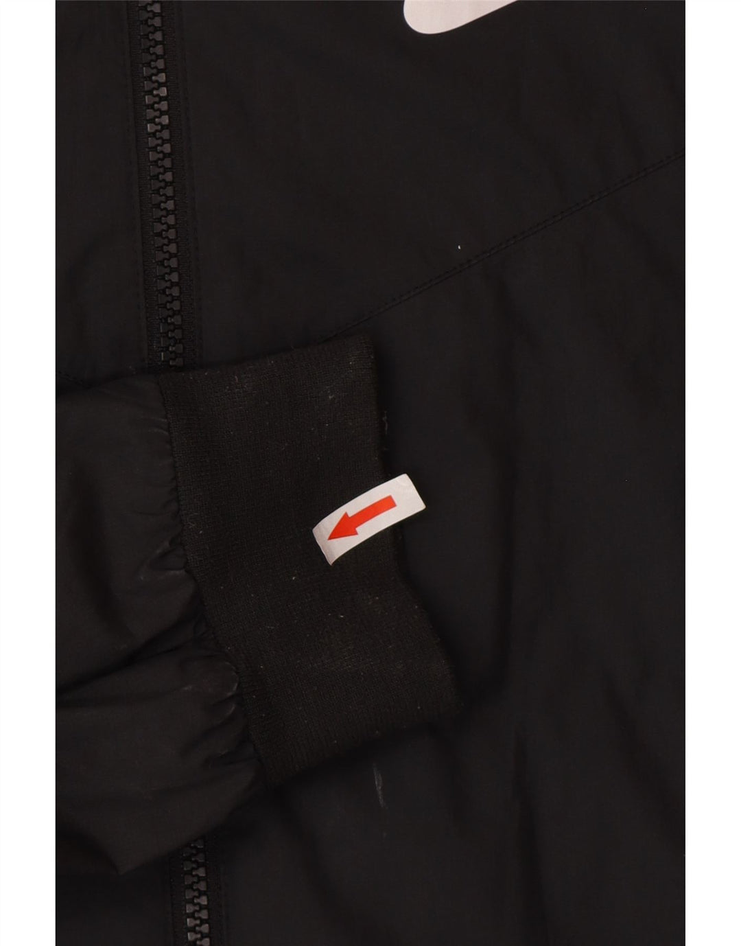 Nike muška kišna jakna s kapuljačom UK 36 mala crna poliester