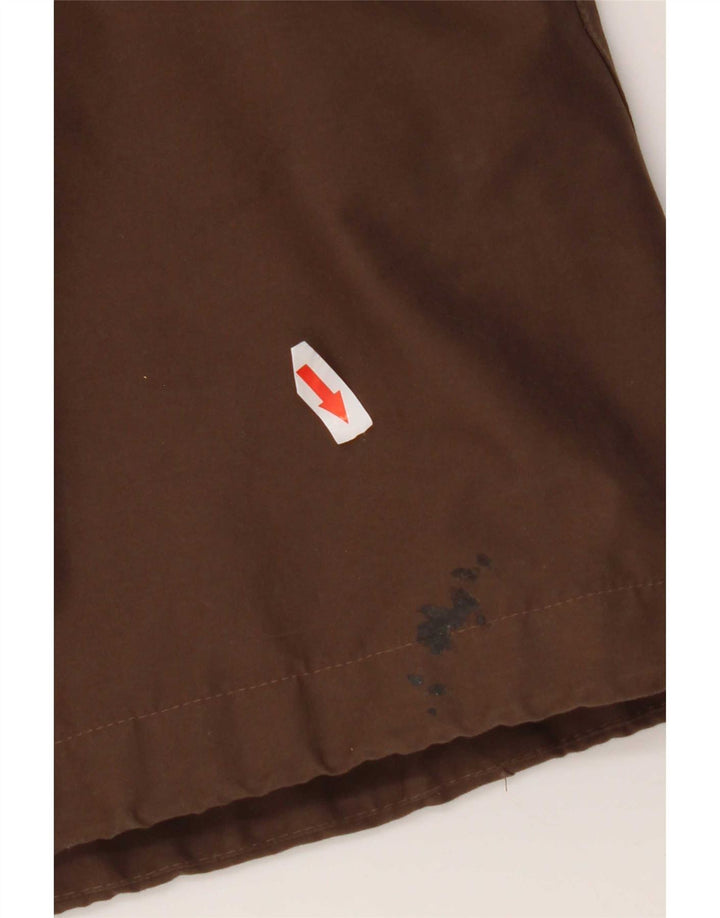 Jack Wolfskin ženska jakna parka s kapuljačom UK 16 veliki smeđi poliester